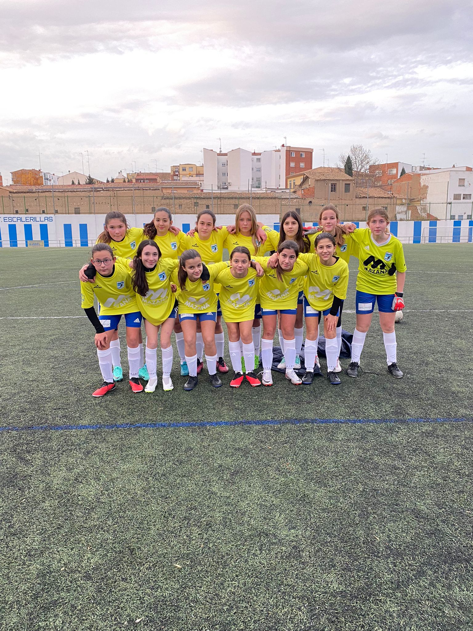 Escalerillas distrito vs Cadete B