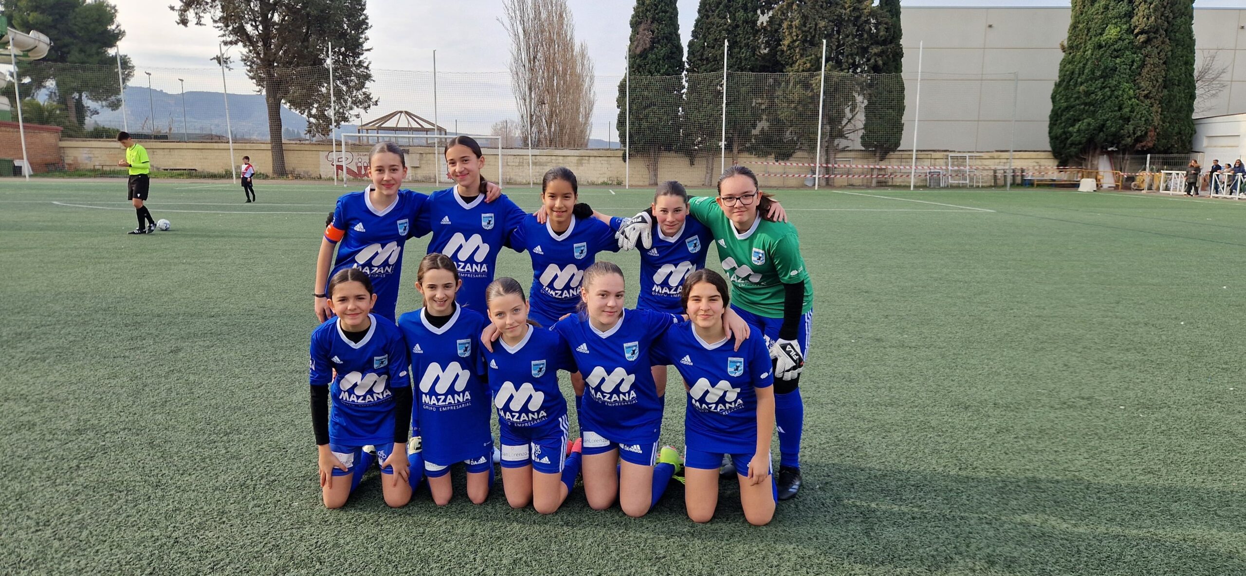 River Monzón E vs Alevín A